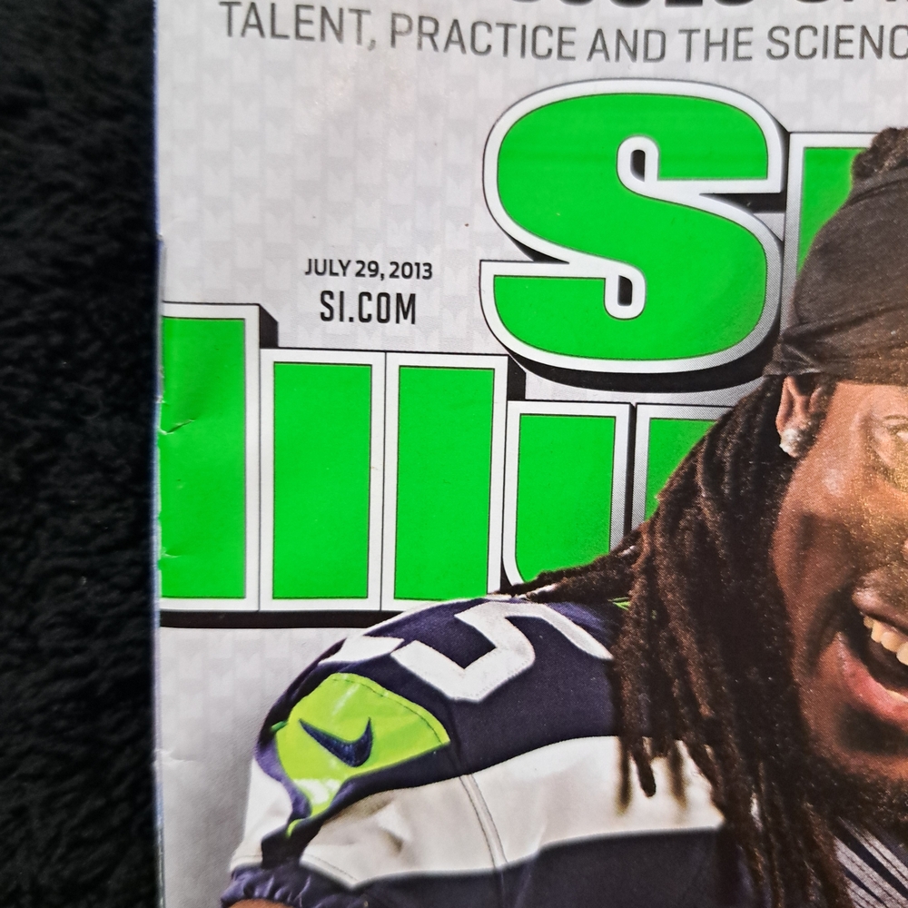 Seattle Seahawks Richard Sherman Sports Illustrated Signed Cover - Picture 4 of 6